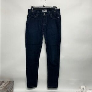 PAIGE Women's Dark Blue Jeans verdugo ultra skinny 28